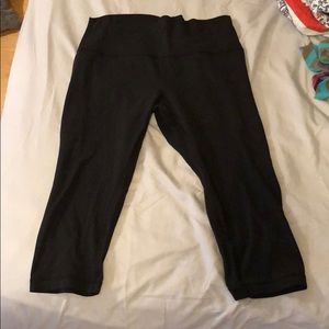 Lululemon Align Black Crop Tights